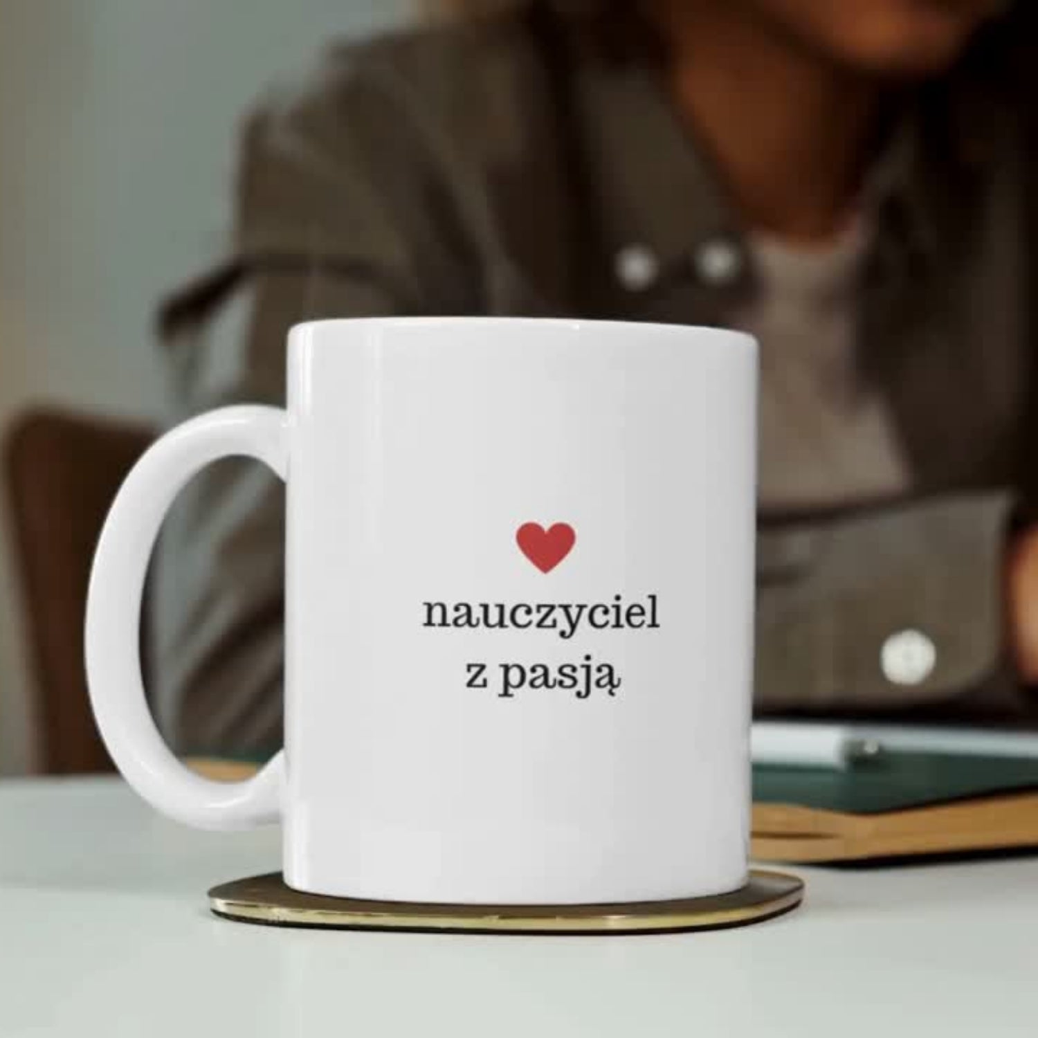 kubek do pracy śmieszny wzór pomysł na prezent