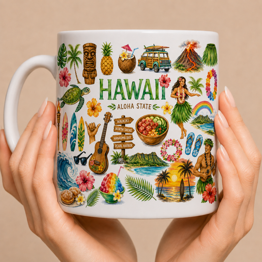 KUBEK Z PODRÓŻY Z HAWAII